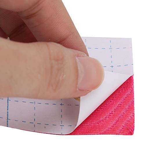 Weiyiroty Cinta Deportiva de rayón para aliviar el Dolor, Cinta de Fisioterapia, para Rodillas, Tobillos, Soporte para articulaciones, Hombro(Pink, 5CM X 5M)