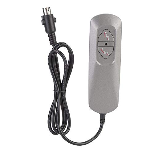 Wifehelper reclinable silla controlador, silla reclinable eléctrica sofá elevación 2 botones mano interruptor control remoto piezas 5V