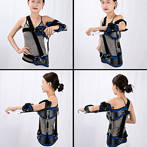 WILLQ Abducción Hombro Órtesis para Articulación del Hombro Eslinga Brazo para Soporte Lesiones Fijación de Hombro Soporte Fijo para Soporte Lesiones Ortesis de Abducción de Hombro