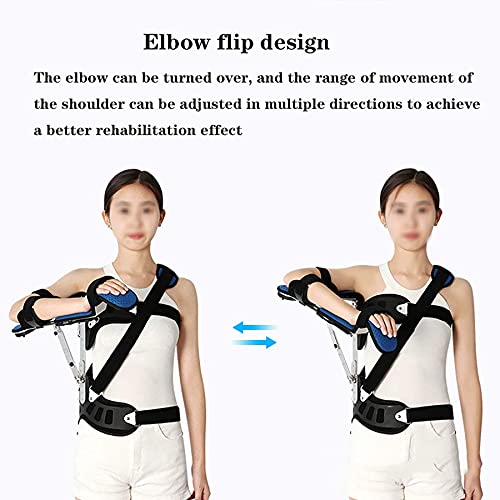 WILLQ Inmovilizador Hombro para Lesiones Hombro Rotador dislocado Soporte para Lesiones Manguito rotador Cirugía sublexión Brazo Roto Suave cómoda Ortesis abducción Hombro Adecuado,Right