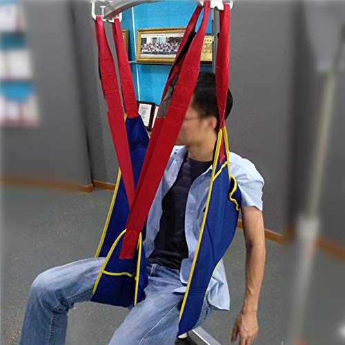 WPY Arnés De Elevación De Paciente De Cuerpo Completo, Paciente Cinturón De Transferencia con Ajustable Altura para Posicionamiento Y Elevación De La Cama,Enfermería