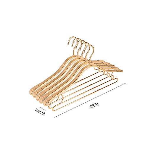 WXIANG Práctico Perchas Ropa Percha para Ropa De Aleación De Aluminio Percha De Aleación para Adultos Adulto Ancho Hombro Suspensión Secado Duradero Colgador Sin Fisuras Perchas Baratas (Color : A)