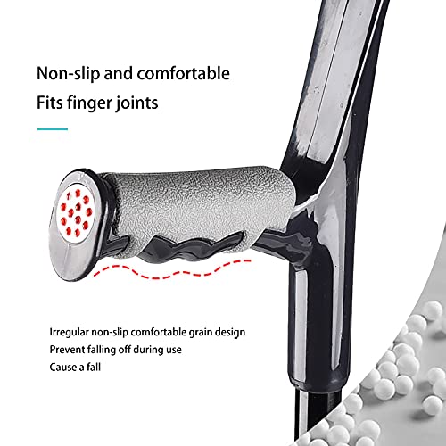 XINXD Muleta de Antebrazo Muleta de Apoyo para el Codo,Muleta para Caminar con el Brazo,Bastón de Fractura,Bastón para Caminar Axilar de Rehabilitación Plegable,Caminante Liviano para Adultos