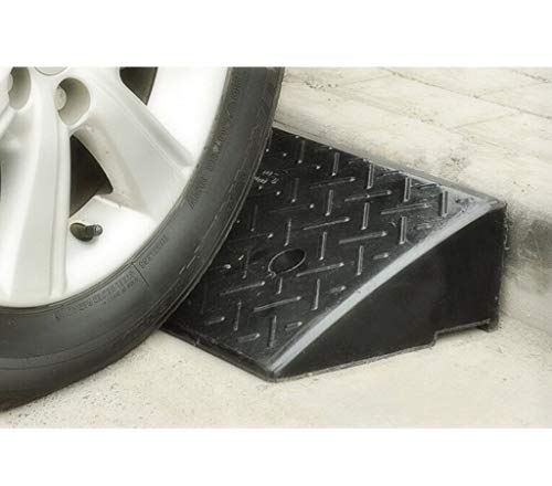 XUZgag Rampas de Servicio hospitalario, Rampa de Servicio Ascendente del automóvil Material de Goma Rampas Antideslizantes de acera Negra Rampas de umbral multifunción Antideslizante