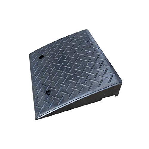 XUZgag Rampas de Servicio hospitalario, Rampa de Servicio Ascendente del automóvil Material de Goma Rampas Antideslizantes de acera Negra Rampas de umbral multifunción Antideslizante