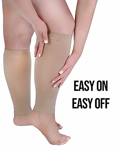 YANI Medias de compresión de talla grande para hombres y mujeres, medias de compresión para venas varicosas, medias de compresión médicas transpirables, calcetines de vuelo para correr,deportes