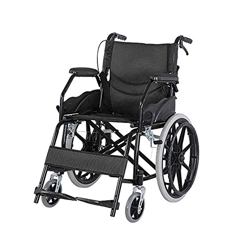 YQTXDS Apoyabrazos Plegables para Silla de Ruedas de Acero al Carbono Ligero con cojín antiescaras para Silla de Viaje E (Silla de Ruedas)