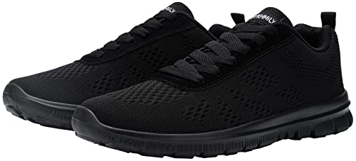 Zapatos de Seguridad Hombres Zapatillas de Seguridad Calzado Seguridad Zapatos de Trabajo con Punta de Acero Respirable Construcción Zapatos(Negro,41)