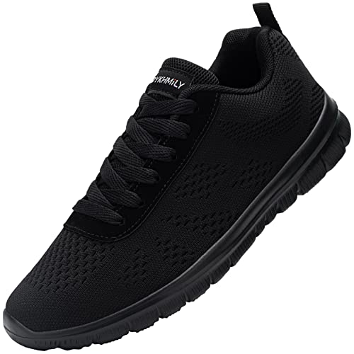 Zapatos de Seguridad Hombres Zapatillas de Seguridad Calzado Seguridad Zapatos de Trabajo con Punta de Acero Respirable Construcción Zapatos(Negro,41)