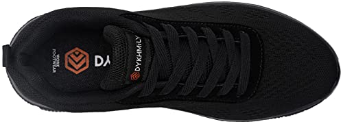 Zapatos de Seguridad Hombres Zapatillas de Seguridad Calzado Seguridad Zapatos de Trabajo con Punta de Acero Respirable Construcción Zapatos(Negro,41)