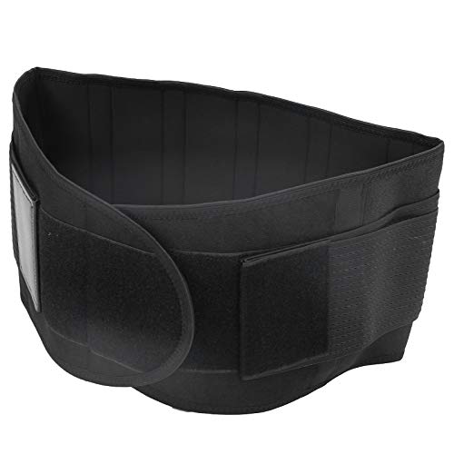 Zouminyy Cinturón de Fitness, cómodo Soporte Lumbar Agradable para la Piel, para Cintura Trasera(XL Code)