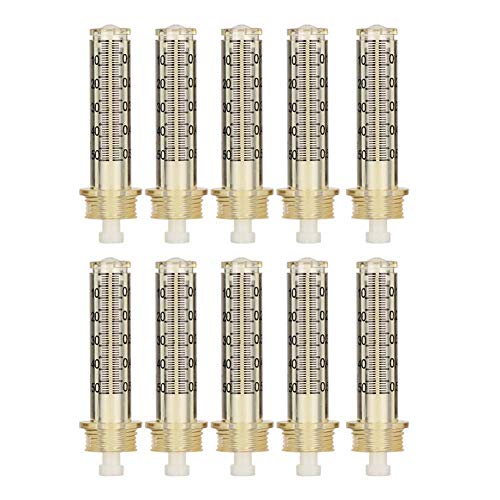 0.5ml Ampolla Head 10pcs Jeringa Aguja Inyección de ácido hialurónico Pluma Accesorio Diseñado especialmente para Ácido hialurónico Inyección Pluma Accesorio para jeringa de eliminación de arrugas