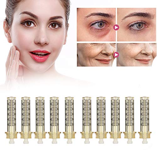0.5ml Ampolla Head 10pcs Jeringa Aguja Inyección de ácido hialurónico Pluma Accesorio Diseñado especialmente para Ácido hialurónico Inyección Pluma Accesorio para jeringa de eliminación de arrugas