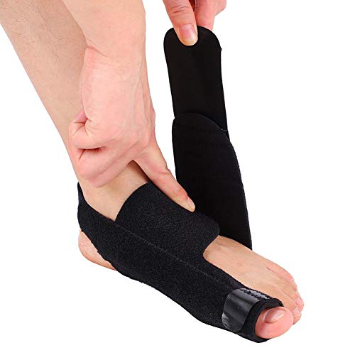 1 par de correctores de hallux valgus, enderezador de juanetes, corrector de dedos corrector de juanetes con almohadilla de silicona para alisar el arco, ayuda para los dedos, corrección de hallux