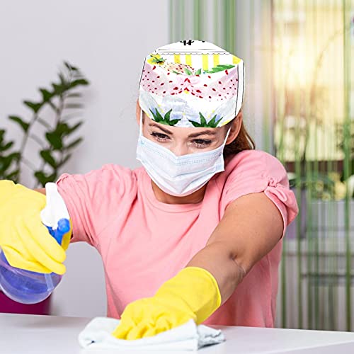 2 Piezas de Lactancia Sombrero con Protecciones Ajustables Botones Pina Colada Casquillos de la Manera rápida para Mujeres y Hombres