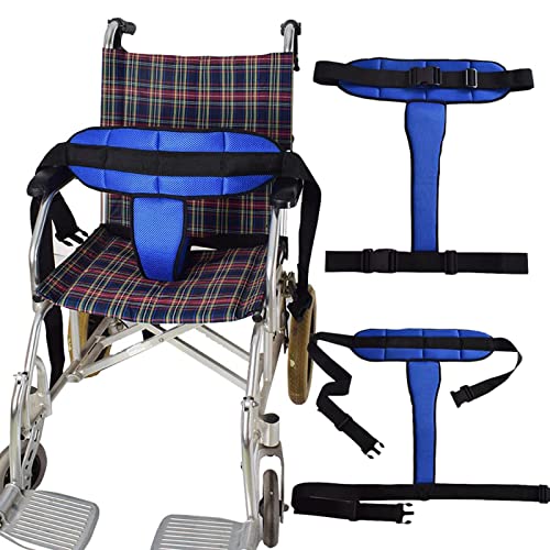 ALLWIN Sistema De Sujeción del Cinturón De Seguridad De La Silla De Ruedas, Correas De La Silla De Ruedas para Evitar El Deslizamiento, para Ancianos, Pacientes Y Discapacitados