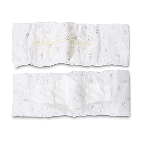 Amazon Basics - Pañal desechable para perro macho, S, paquete de 30 unidades