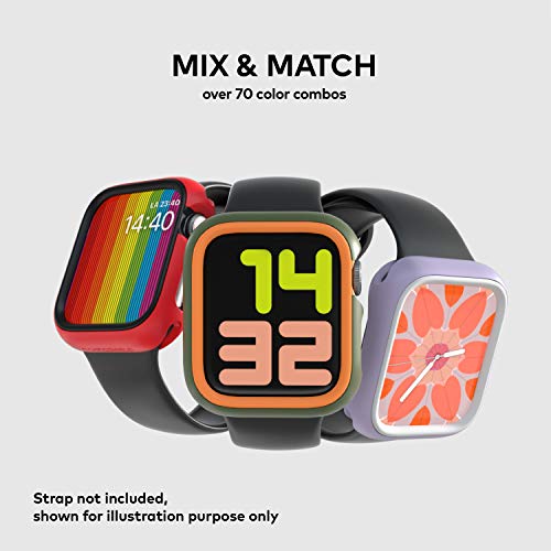 Anillo para Funda RhinoShield CrashGuard NX Compatible con Apple Watch SE [44mm] & Series 6/5 / 4 [44mm] & Series 3/2 / 1 [42mm] | Solo Incluye Anillo, Funda por Separado - Blanco