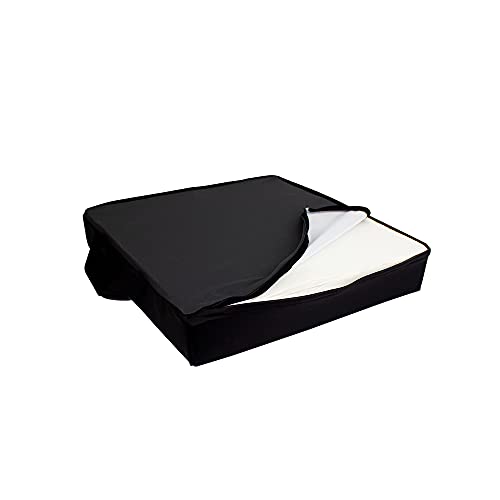 APEX Sedens, Cojín antiescaras, viscoelástico, anatómico, 41 x 41, incluye funda de incotinencia, materiales de primera calidad