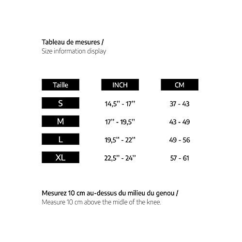 ARESFIIT - Rodillera de compresión para dolor de rodilla, diseñada para artritis y problemas ligamentas, ideal para hombres y mujeres, deporte, correr, tenis, musculación, excelente sujeción (XL)