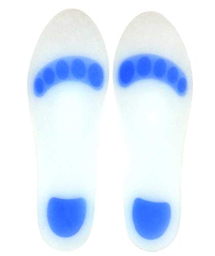 Armor - Silicona suelas zapato plantillas (par) ortopédico Soporte para caminar, Running y Fitness, suave, cómodo y diseño hipoalergénica