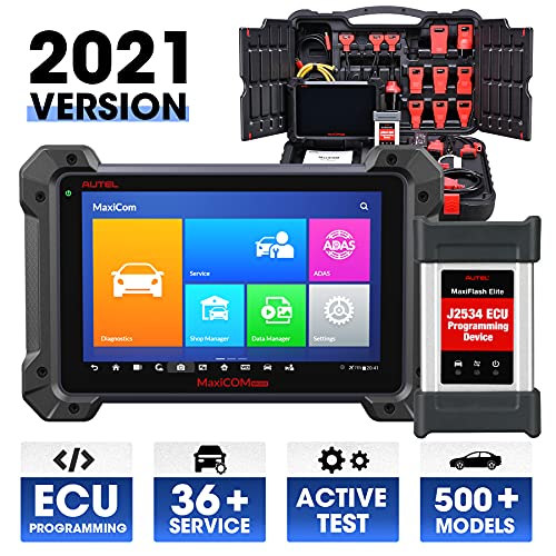 Autel MK 908 P Maxi Profesional Escáner de diagnóstico con Programación de ECU Control bidireccional Inyectores Pruebas Activas y Programación de Llaves
