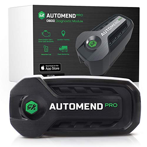 Automend Pro OBD2 Bluetooth Scanner - Accesorios para coche | Scanner de diagnóstico y lector OBD2 para iOS, Android | Autodiagnóstico profesional OBD2 para vehículos | Lector de códigos de vehiculos