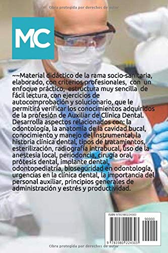 AUXILIAR DE CLÍNICA DENTAL: Con Diploma acreditativo opcional