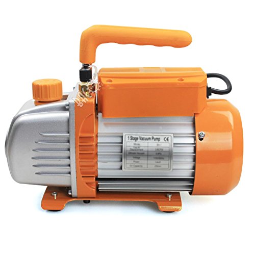BACOENG Conjunto de manómetro de diagnóstico de 4 vías Profesional con Bomba de vacío, Ideal para R22 R134a R410A