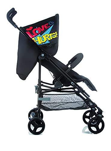 Be Cool Lift Silla Ligera de Paseo, Plegado Tipo Paraguas, Uso desde Recién Nacido, Aluminio, con Plástico de Lluvia, Ruedas con Suspensión y Extraíbles (808 584)