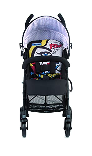 Be Cool Lift Silla Ligera de Paseo, Plegado Tipo Paraguas, Uso desde Recién Nacido, Aluminio, con Plástico de Lluvia, Ruedas con Suspensión y Extraíbles (808 584)