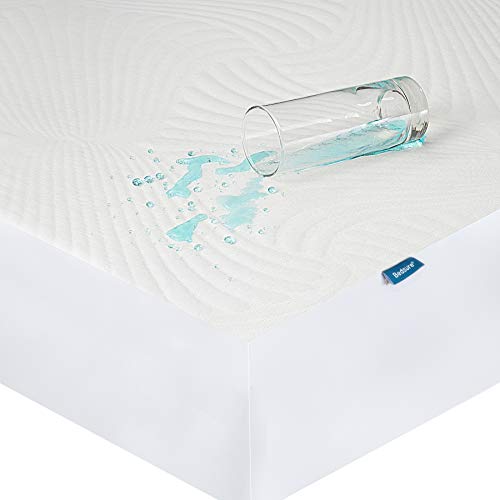 Bedsure Funda Colchon 135x190 Impermeable - Protector Colchon Cama 135 Transpirable y Hipoalergénico, Cubre Colchón 135 190 Protectora con Esquinas Elásticas de 30cm de Profundidad