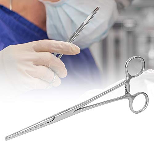 Belissy Pinzas Hemostaticas Rectas, Acero Inoxidable quirúrgico hemostático Pinzas hemostáticas Pelo del Animal doméstico alicates de la Abrazadera con la Punta Recta