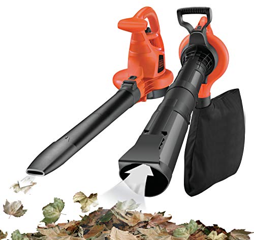 BLACK+DECKER GW2810-QS Aspirador soplador triturador 2800 W y 50 L de capacidad, 10.8 W