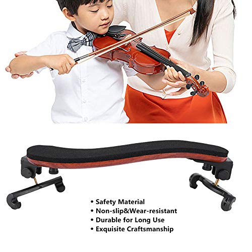 Bnineteenteam Reposacabezas de violín para 3/4 4/4, Reposacabezas Ajustable para violín para Principiantes y Profesionales