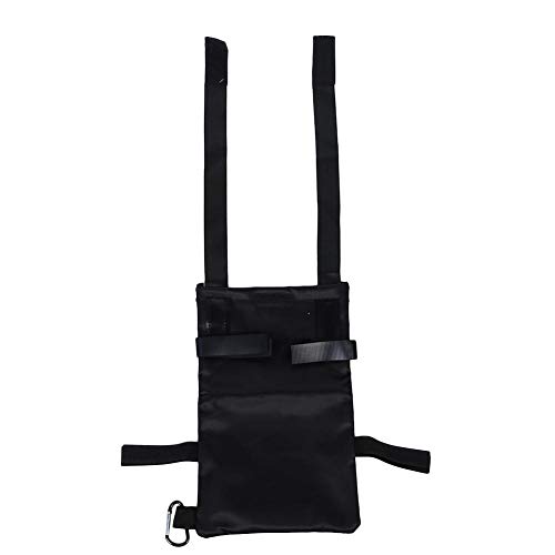 Bolsa de muleta, bolsa de andador, bolsillo de muleta, accesorio de muleta de antebrazo, bolsa de transporte, bolsa de almacenamiento fácil para muletas y sillas de ruedas, bolsa de accesorios