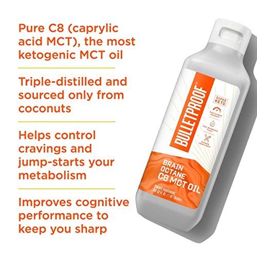 BULLETPROFF Aceite de octano mejorado, 946 ml (antes conocido como Brain Octane)