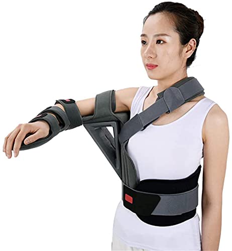 Cabestrillo Brazo Cabestrillo Hombro Cabestrillo de Brazo Ortesis de Hombro de abducción de Hombro Sling Ortesis de Hombro Ajustable Inmovilizador para Huesos fracturados, Hombro Roto, Codo GXFJKHGHH