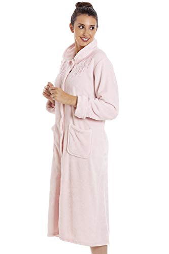Camille Batas de casa de Varios Botones para Mujer 38/40 Light Pink