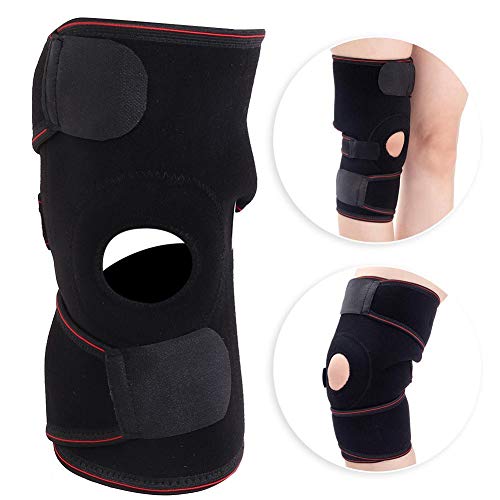 Canyita Rodillera, diseño Abierto de 1 Pieza Ok Estabilizador de rótula de Tela para Proteger la Rodilla y el menisco, Adecuado para Correr, Baloncesto, Tenis