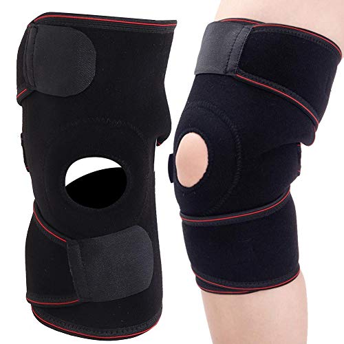 Canyita Rodillera, diseño Abierto de 1 Pieza Ok Estabilizador de rótula de Tela para Proteger la Rodilla y el menisco, Adecuado para Correr, Baloncesto, Tenis