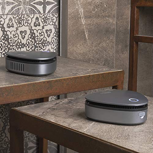 Cecotec Generador de Ozono Portátil TotalPure 1000 Ozone. Expulsa 20 mg/hora, Potencia 3W, Temporizador con 2 Modos, Luz LED, Carga mediante USB, Batería 1800 mAh