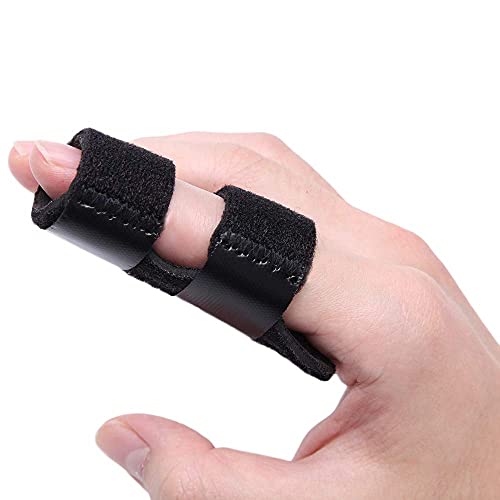 CFR Férula para Dedos Ajustable de Compresión, Banda Mágica Ajustable, Protección de Dedos, para la Vida Diaria y Deportes, Baloncesto, Voleibol y Balonmano