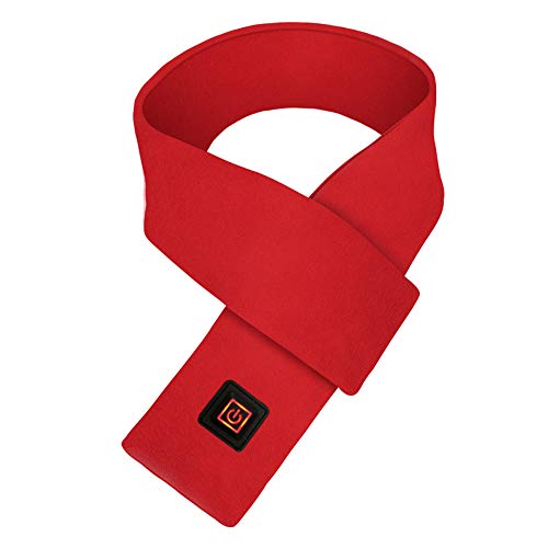 CHAW Bufanda Unisex con Calefacción para El Cuello Bufanda con Calefacción Usb con 3 Niveles de Calefacción Bufanda de Invierno con Calefacción con Terapia de Calor para Hombres Y