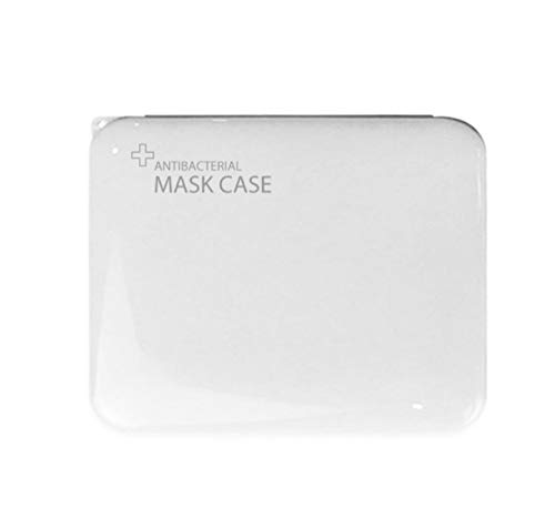 CHS Estuche para mascarillas, Portátil Caja de Almacenamiento de máscara a Prueba de Polvo y Humedad (Blue)