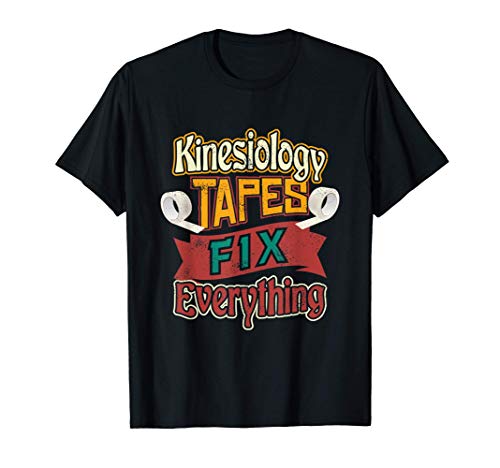 Cinesiología Tape Terapeuta Terapeuta Camiseta