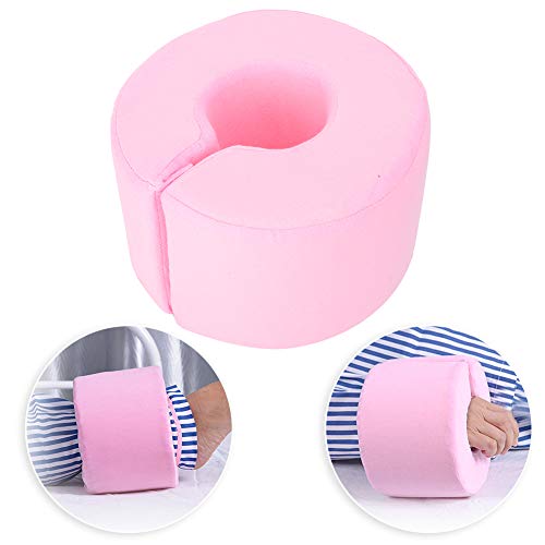 Cojín para la mano del pie, almohadilla antiolor anti-escaras, anti-para prevenir los tobillos doloridos previene el dolor lateral del tobillo(pink)