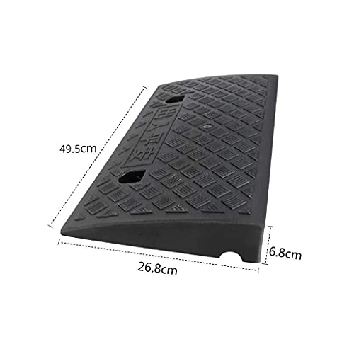 Color de la almohadilla de pendiente Almohadilla triangular antideslizante Rampas de servicio portátiles duraderas Rampas para sillas de ruedas para discapacitados Rampas de umbral para el hogar (Colo
