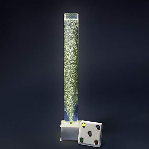 Columna de agua interactiva/columna de burbujas de 200 mm de diámetro, altura = 1700 mm.