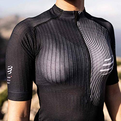 COMPRESSPORT Trail Postural 2020 - Camiseta de manga corta para mujer (talla M), color negro